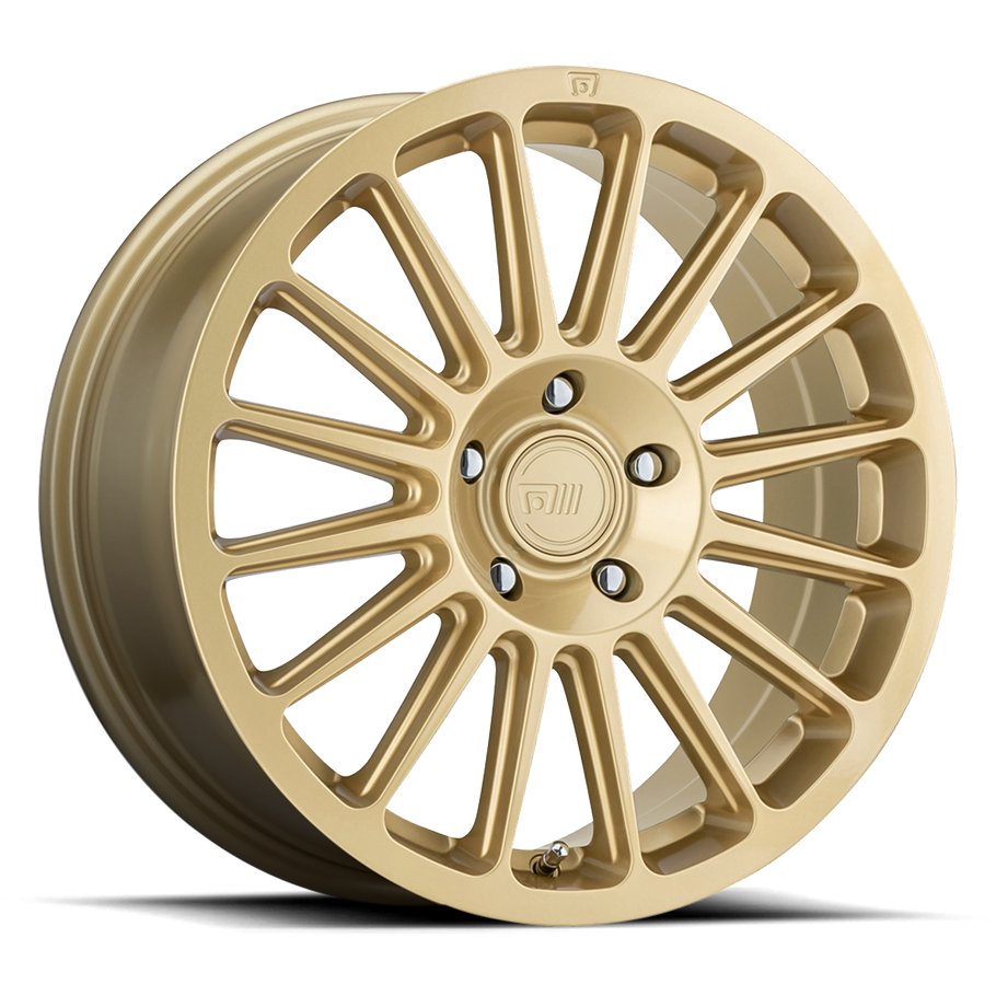 Motegi Racing MR141 RS16 17x7.5 ET40 5x100 72.56mm RALLY GOLD (Load Rated 839kg)