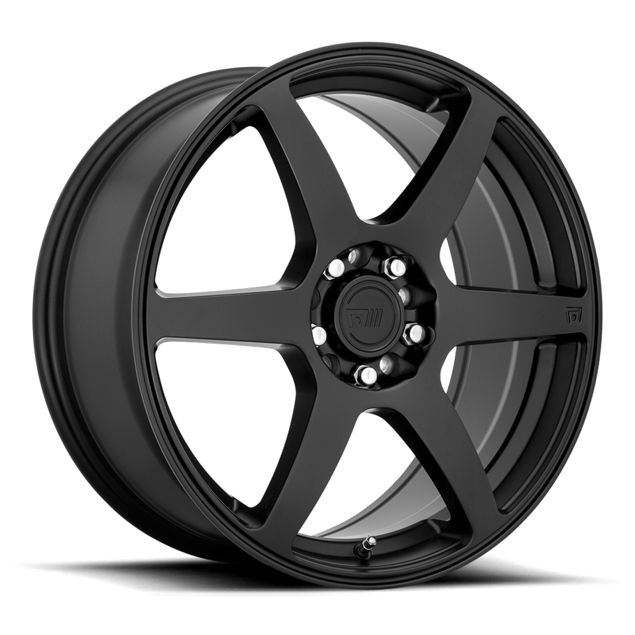 Motegi Racing MR143 CS6 17x7 ET40 5x114.3/120 74.10mm SATIN BLACK (Load Rated 760kg)