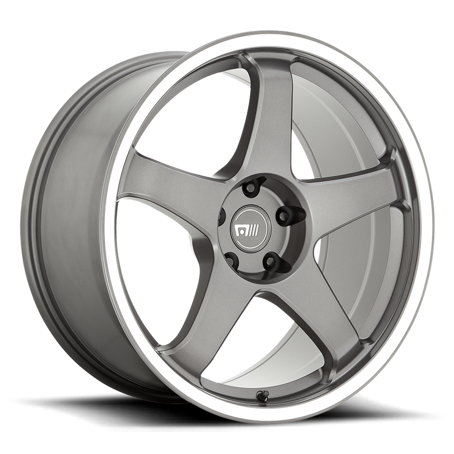 Motegi Racing MR151 CS5 19x9.5 ET15 5x114.3 72.56mm GUNMETAL W/ MACHINED LIP (Load Rated 581kg)