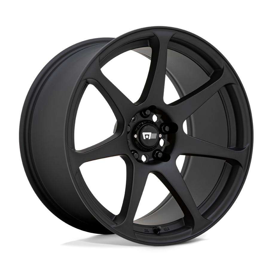 Motegi Racing MR154 BATTLE 17x8 ET43 5x114.3 72.56mm MATTE BLACK (Load Rated 688kg)