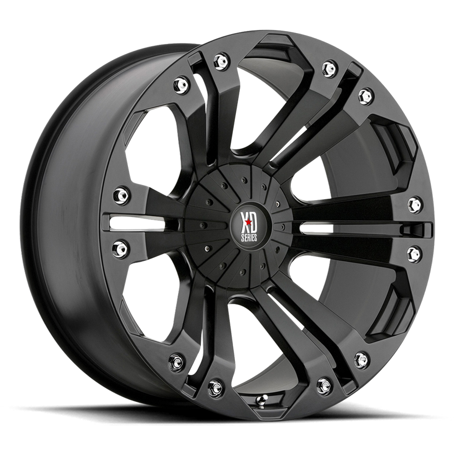 XD XD778 MONSTER 18x9 ET35 6x135/139.7 100.30mm MATTE BLACK (Load Rated 1134kg)