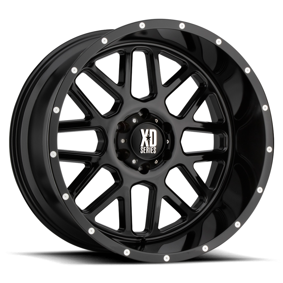 XD XD820 GRENADE 20x12 ET-44 8x170 125.10mm GLOSS BLACK (Load Rated 1651kg)