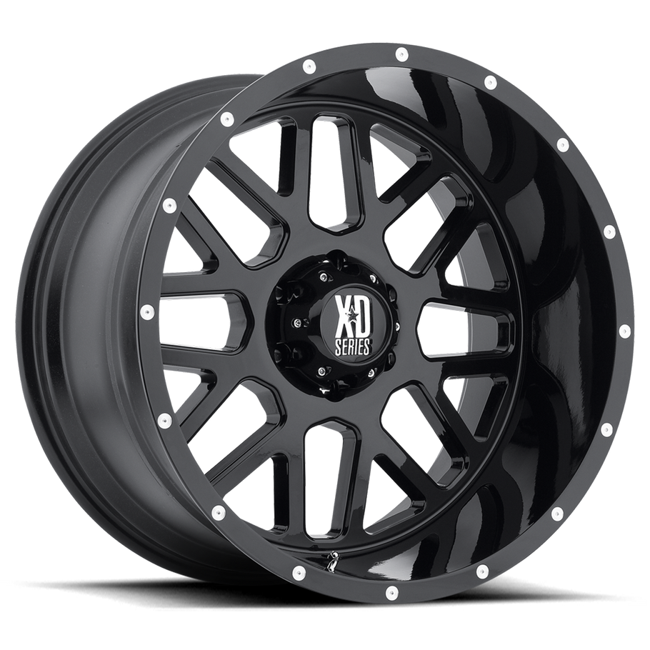 XD XD820 GRENADE 16x7 ET42 6x130 84.10mm SATIN BLACK (Load Rated 1361kg)