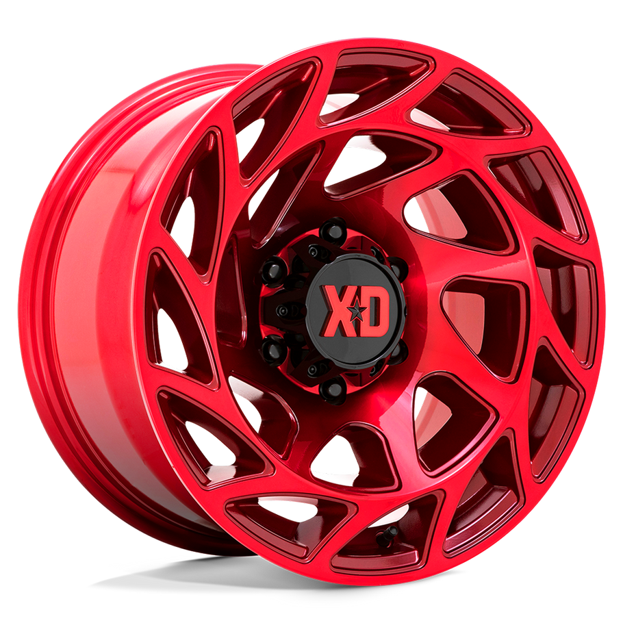 XD XD860 ONSLAUGHT 17x9 ET-12 6x139.7 106.10mm CANDY RED (Load Rated 1134kg)