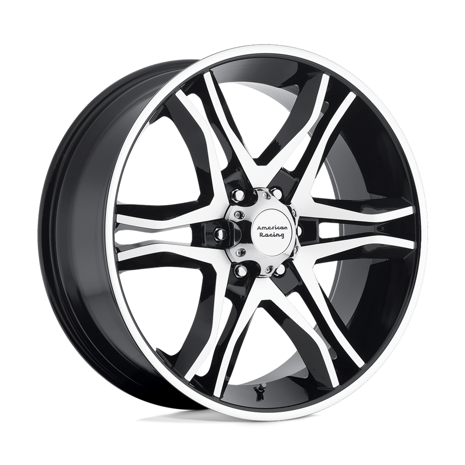 American Racing AR893 MAINLINE 20x8.5 ET15 6x139.7 106.10mm GLOSS BLACK MACHINED (Load Rated 1134kg)