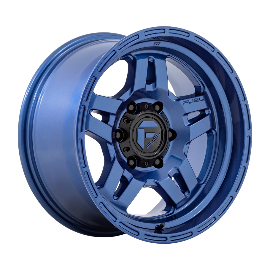 Fuel D802 OXIDE 17x8.5 ET01 6x139.7 106.10mm DARK BLUE (Load Rated 1134kg)