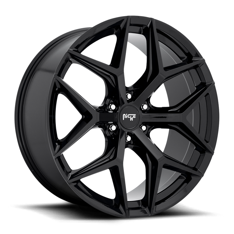 Niche M231 VICE SUV 24x10 ET30 6x139.7 106.10mm GLOSS BLACK (Load Rated 1043kg)