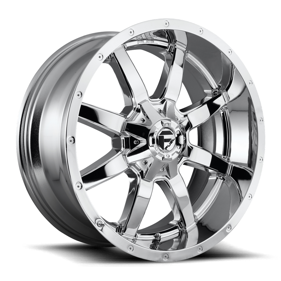 Fuel D536 MAVERICK 18x9 ET20 6x135/139.7 106.10mm CHROME PLATED (Load Rated 1134kg)