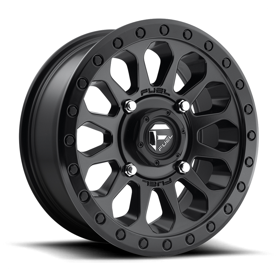 Fuel D579 VECTOR 17x8.5 ET20 5x120 65.07mm MATTE BLACK (Load Rated 1134kg)