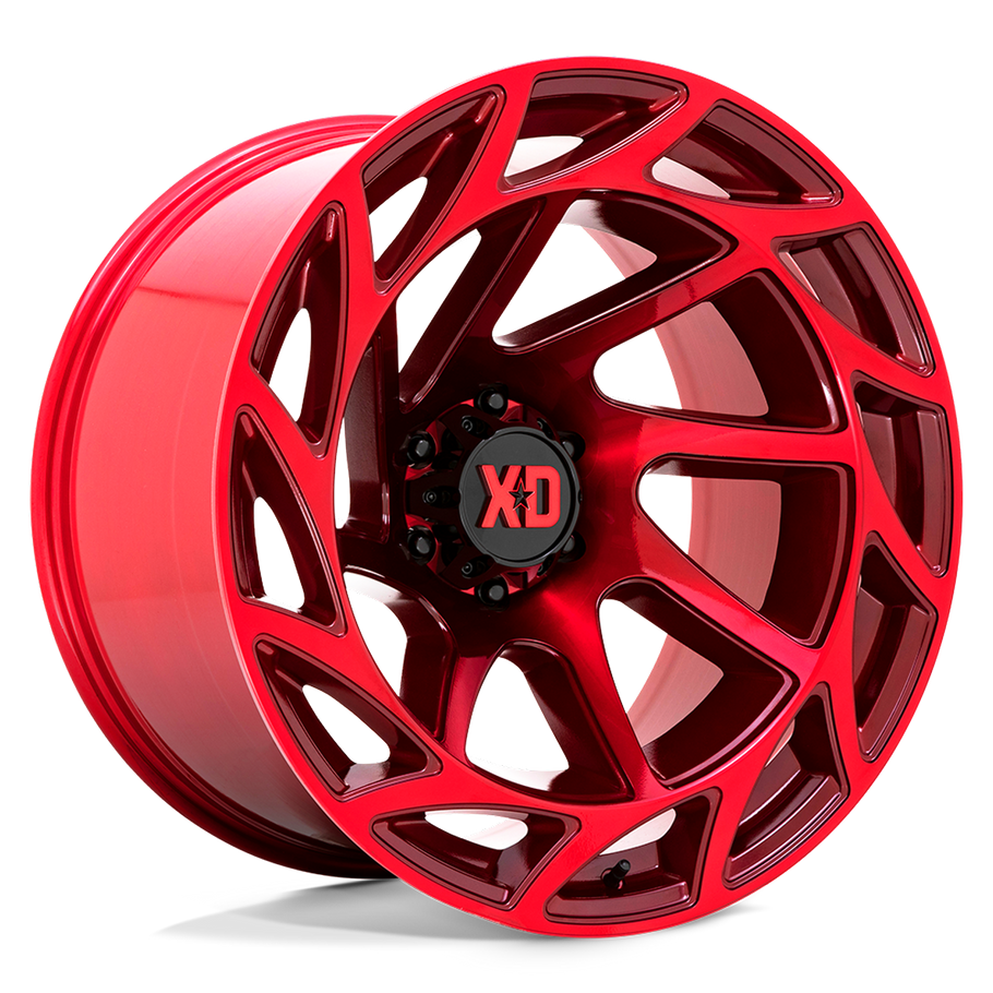 XD XD860 ONSLAUGHT 22x12 ET-44 6x139.7 106.10mm CANDY RED (Load Rated 1134kg)