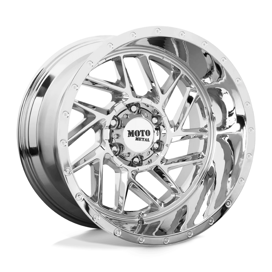 Moto Metal MO985 BREAKOUT 16x8 ET-6 6x120 66.90mm CHROME (Load Rated 1134kg)