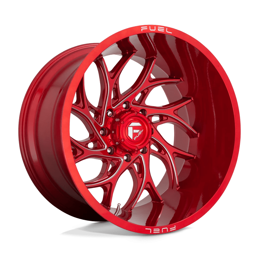 Fuel D742 RUNNER 22x10 ET-18 6x139.7 106.10mm CANDY RED MILLED (Load Rated 1134kg)