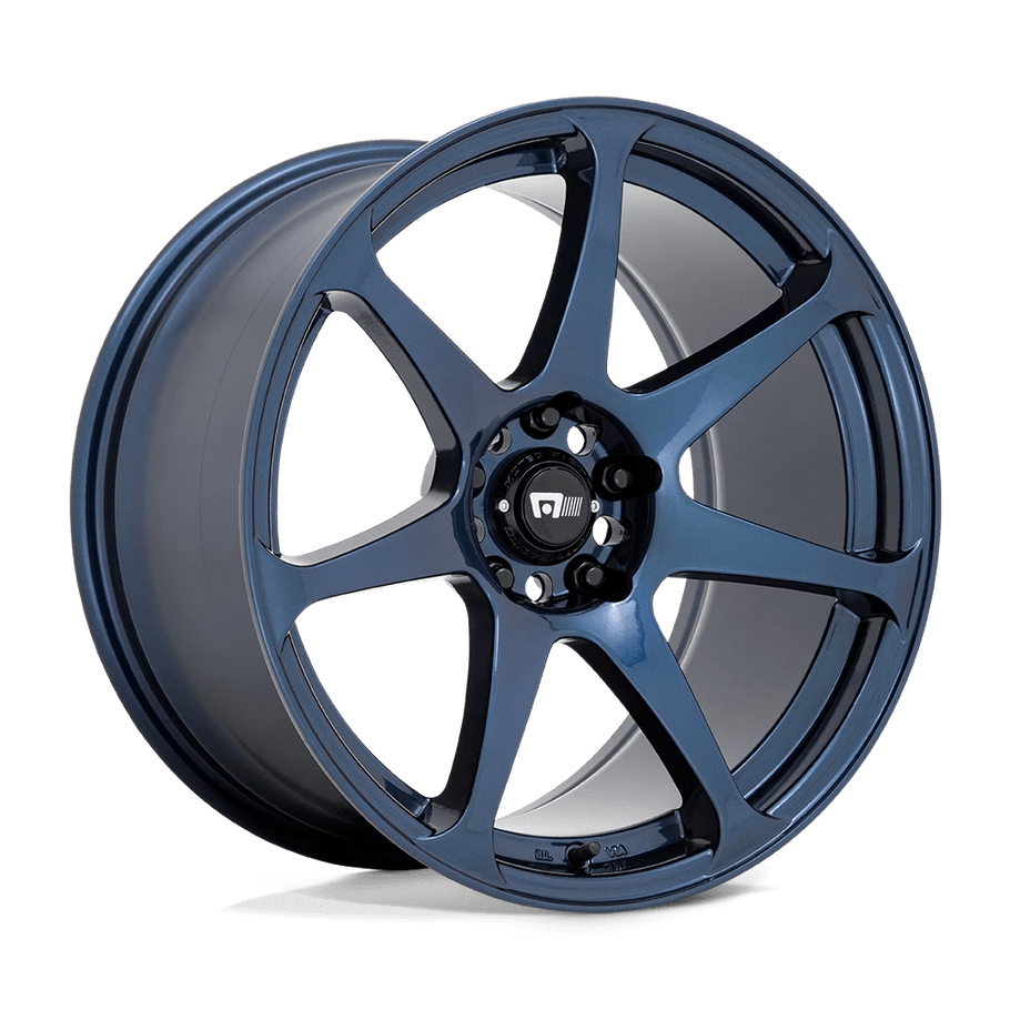 Motegi Racing MR154 BATTLE 17x8 ET43 5x100 72.56mm MIDNIGHT BLUE (Load Rated 688kg)