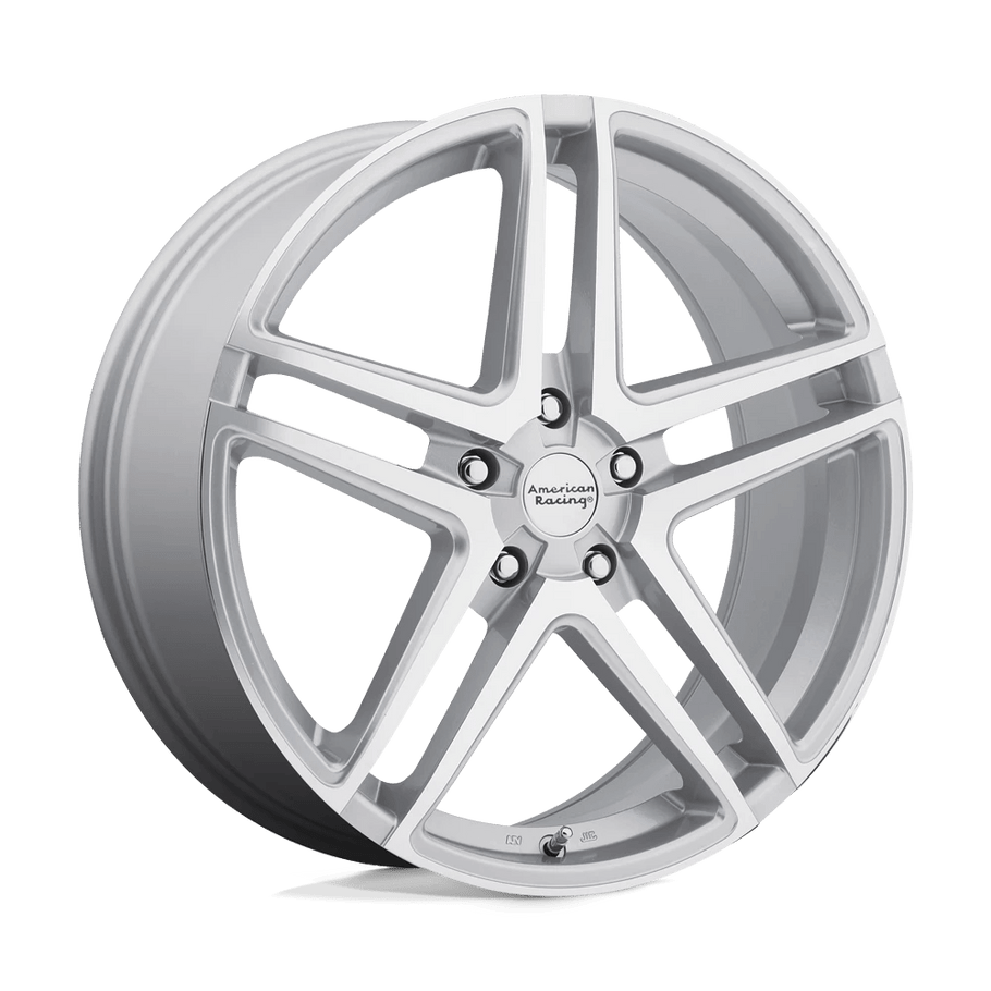 American Racing AR907 18x8 ET40 5x114.3 72.56mm SILVER MACHINED (Load Rated 581kg)