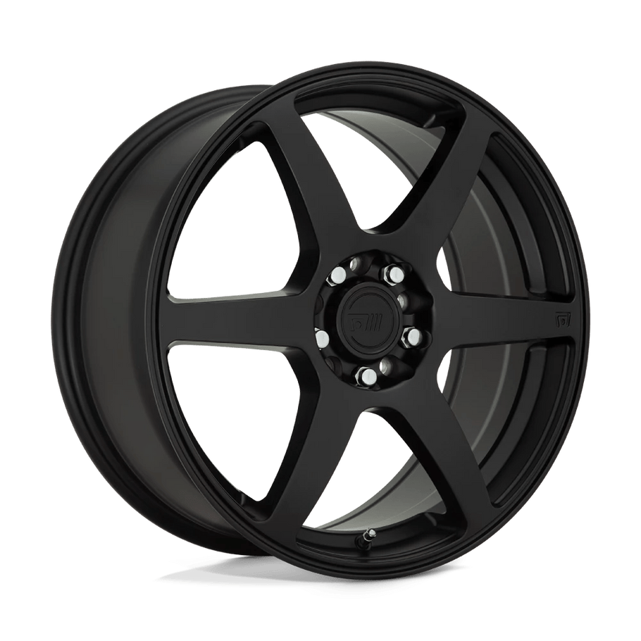 Motegi Racing MR143 CS6 18x8 ET45 5x114.3/120 74.10mm SATIN BLACK (Load Rated 760kg)