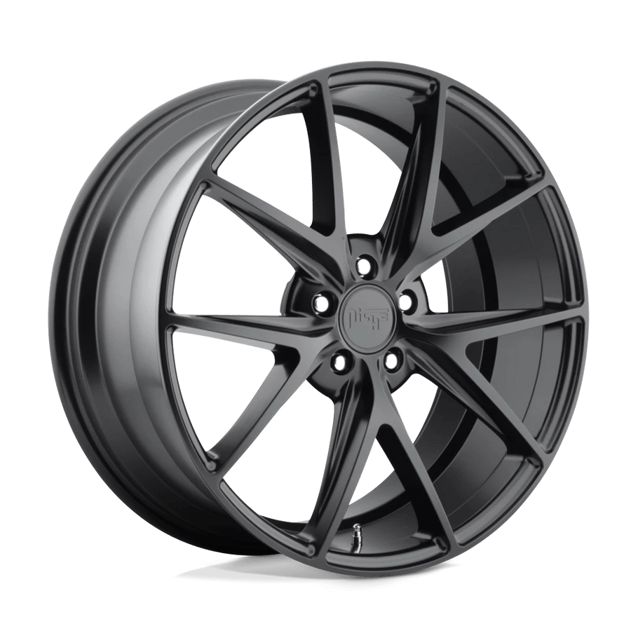 Niche M117 MISANO 18x8 ET30 5x112 66.56mm MATTE BLACK (Load Rated 726kg)