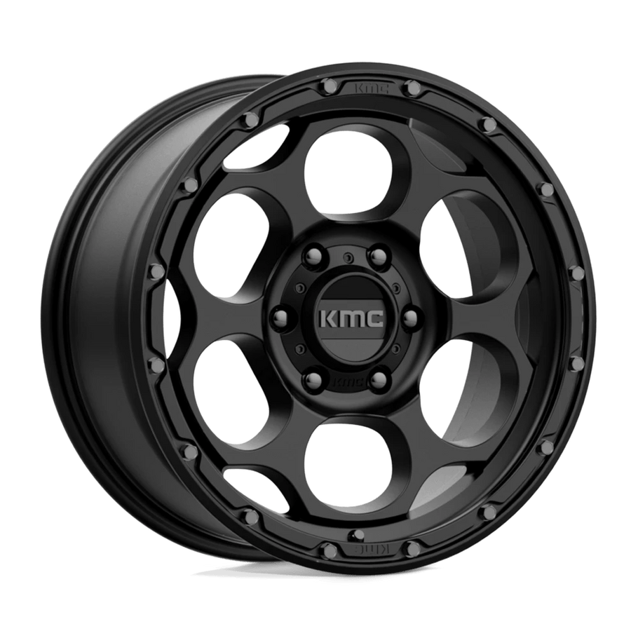 KMC KM541 DIRTY HARRY 18x8.5 ET18 6x114.3 66.06mm TEXTURED BLACK (Load Rated 1134kg)