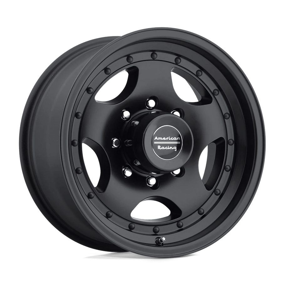 American Racing AR23 15x7 ET-6 5x114.3 83.06mm SATIN BLACK W/ CLEAR COAT (Load Rated 862kg)