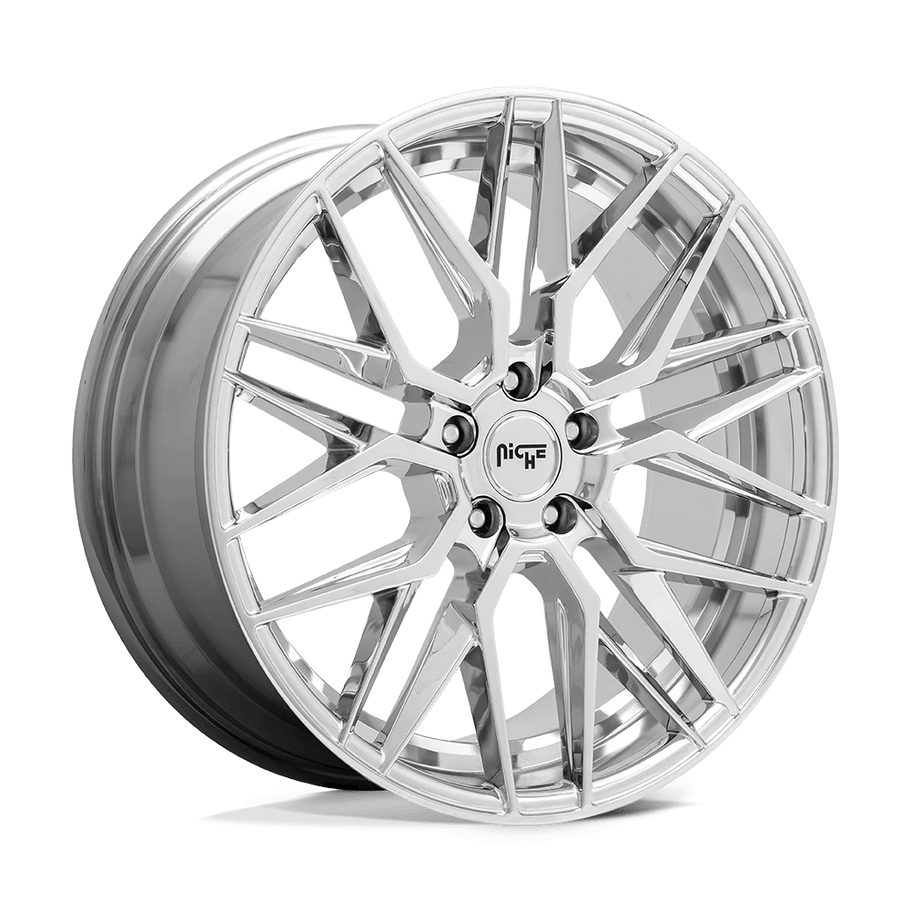 Niche M249 GAMMA 18x8 ET42 5x112 66.56mm CHROME (Load Rated 816kg)