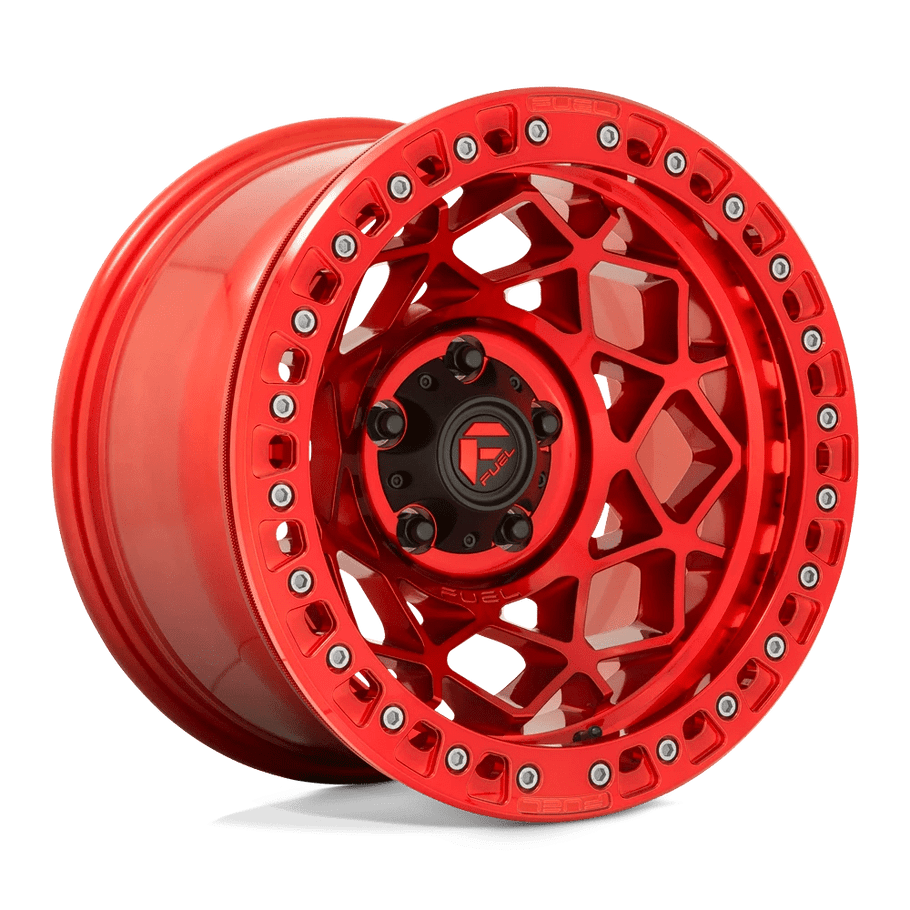 Fuel D121 UNIT BEADLOCK 17x9 ET-15 6x139.7 106.10mm CANDY RED (Load Rated 1134kg)