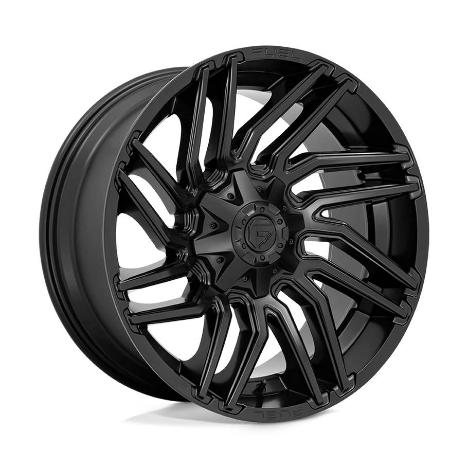 Fuel D775 TYPHOON 22x10 ET-18 8x165.1 125.10mm MATTE BLACK (Load Rated 1678kg)