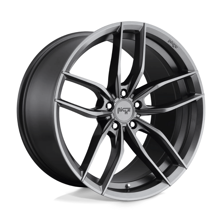 Niche M204 VOSSO 20x9 ET38 5x108 72.56mm MATTE ANTHRACITE (Load Rated 862kg)