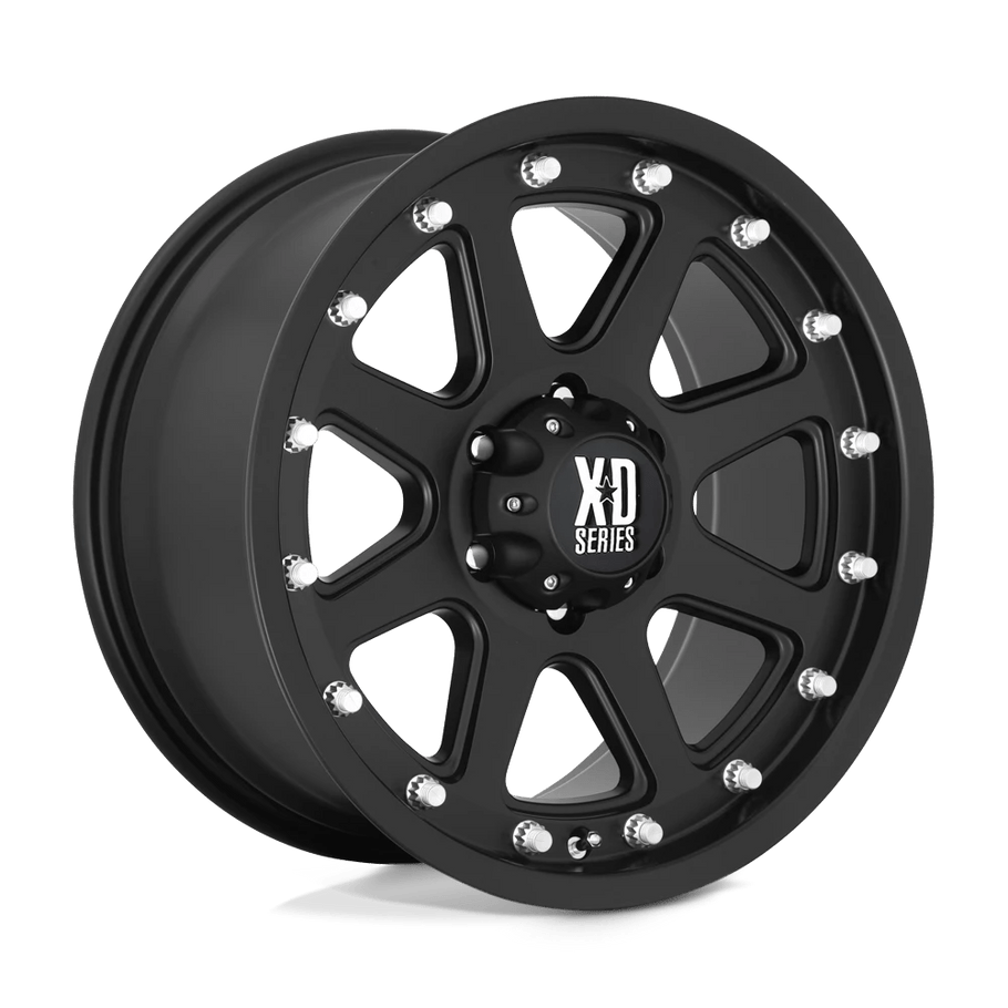 XD XD798 ADDICT 18x9 ET18 8x180 124.20mm MATTE BLACK (Load Rated 1651kg)