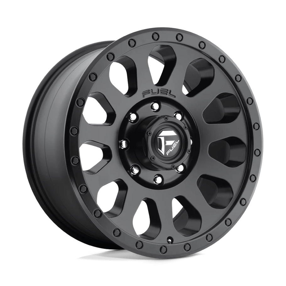 Fuel D579 VECTOR 18x9 ET01 8x170 125.10mm MATTE BLACK (Load Rated 1587kg)