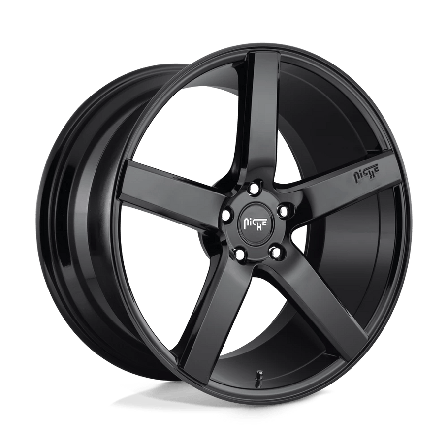 Niche M188 MILAN 20x10 ET40 5x114.3 72.56mm GLOSS BLACK (Load Rated 862kg)