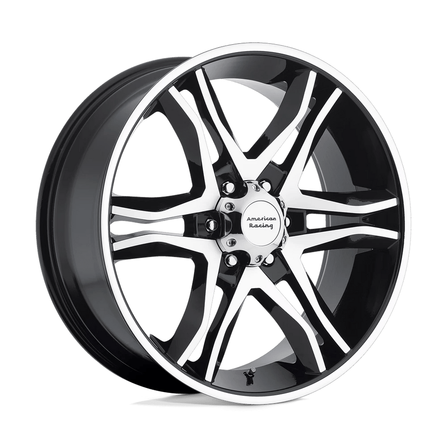American Racing AR893 MAINLINE 16x8 ET0 6x139.7 106.10mm GLOSS BLACK MACHINED (Load Rated 1134kg)