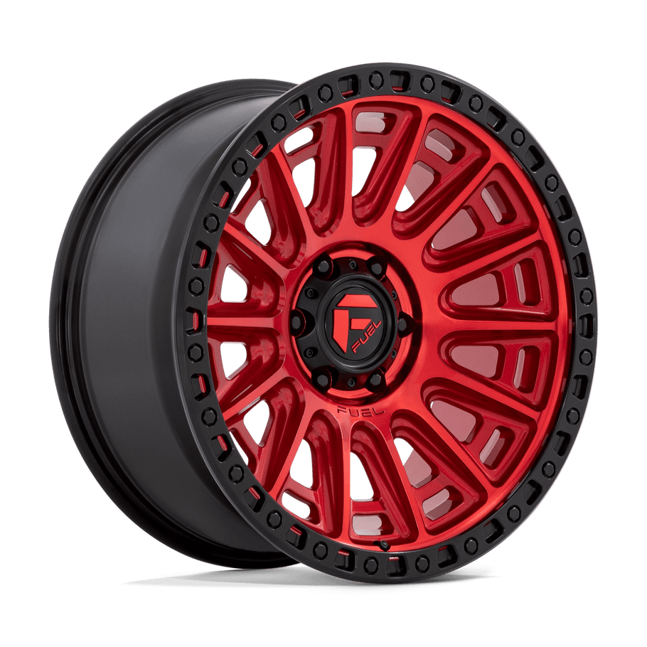 Fuel D834 CYCLE 20x9 ET1 6x139.7 106.10mm CANDY RED W/ BLACK RING (Load Rated 1134kg)