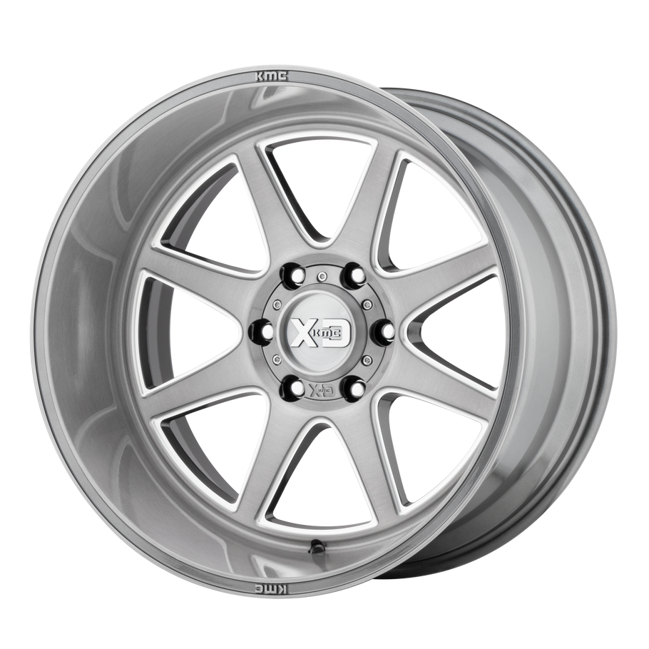 XD XD844 PIKE 20x10 ET-18 6x139.7 106.10mm TITANIUM BRUSHED MILLED (Load Rated 1134kg)