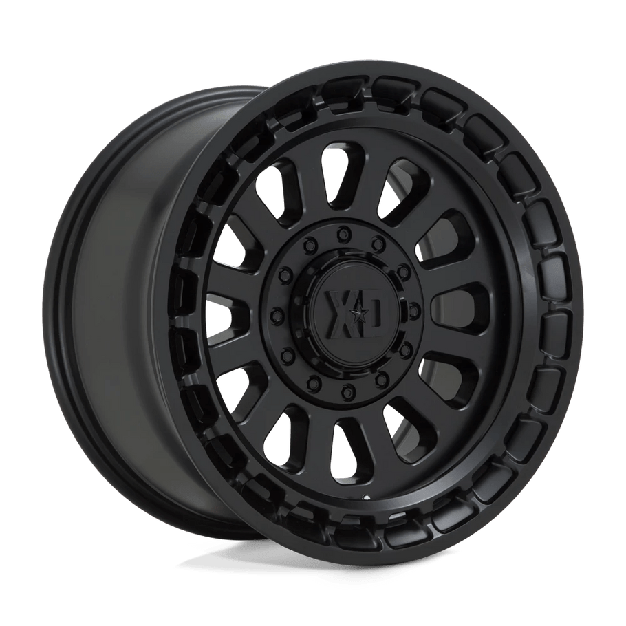 XD XD856 OMEGA 17x9 ET18 5x127/139.7 78.10mm SATIN BLACK (Load Rated 1134kg)