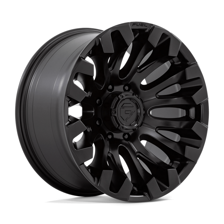 Fuel D831 QUAKE 20x10 ET-18 8x165.1 125.10mm BLACKOUT (Load Rated 1678kg)