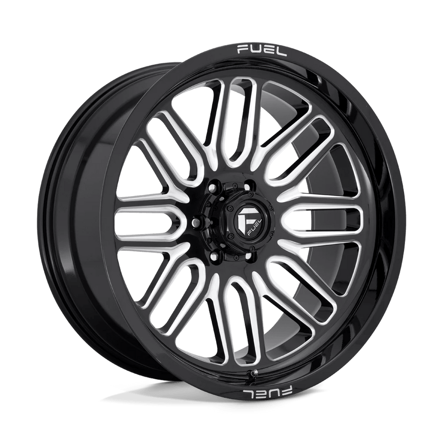 Fuel D662 IGNITE 20x10 ET-18 8x170 125.10mm GLOSS BLACK MILLED (Load Rated 1678kg)