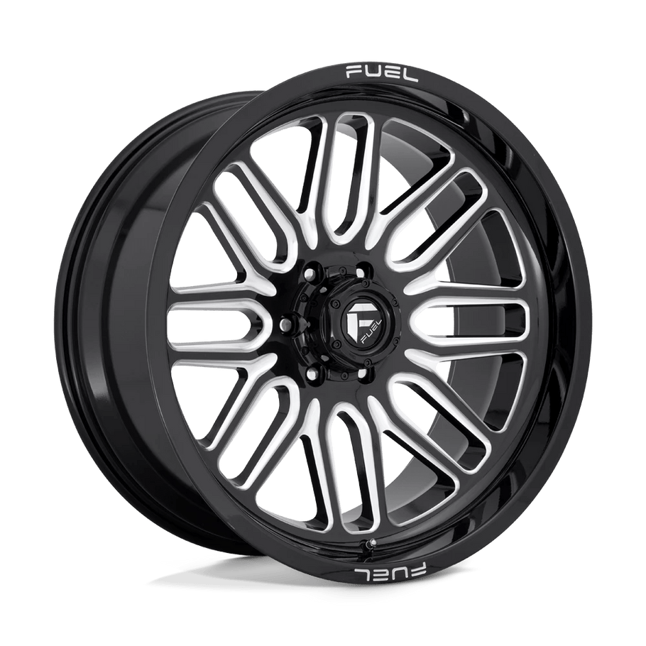 Fuel D662 IGNITE 20x9 ET19 6x139.7 106.10mm GLOSS BLACK MILLED (Load Rated 1043kg)