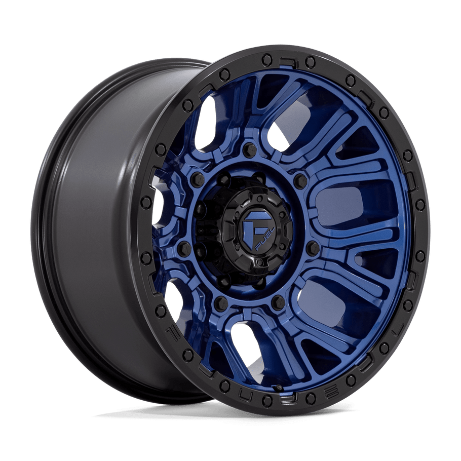 Fuel D827 TRACTION 20x10 ET-18 8x170 125.10mm DARK BLUE W/ BLACK RING (Load Rated 1678kg)