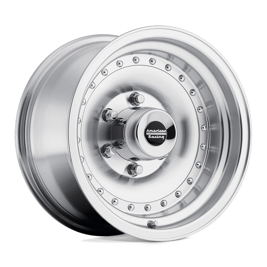 American Racing AR61 OUTLAW I 14x7 ET0 5x114.3 83.06mm MACHINED W/ CLEAR COAT (Load Rated 717kg)