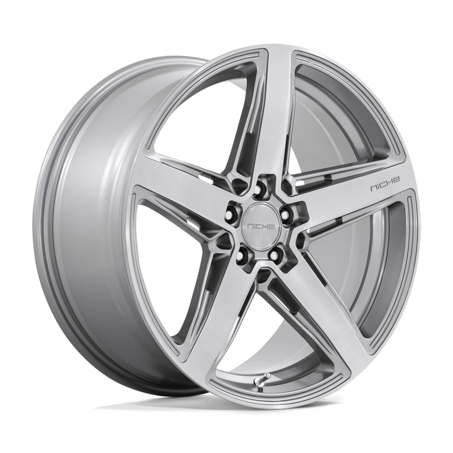 Niche M270 TERAMO 20x9.5 ET22 5x120 72.56mm ANTHRACITE BRUSHED FACE TINT CLEAR (Load Rated 726kg)