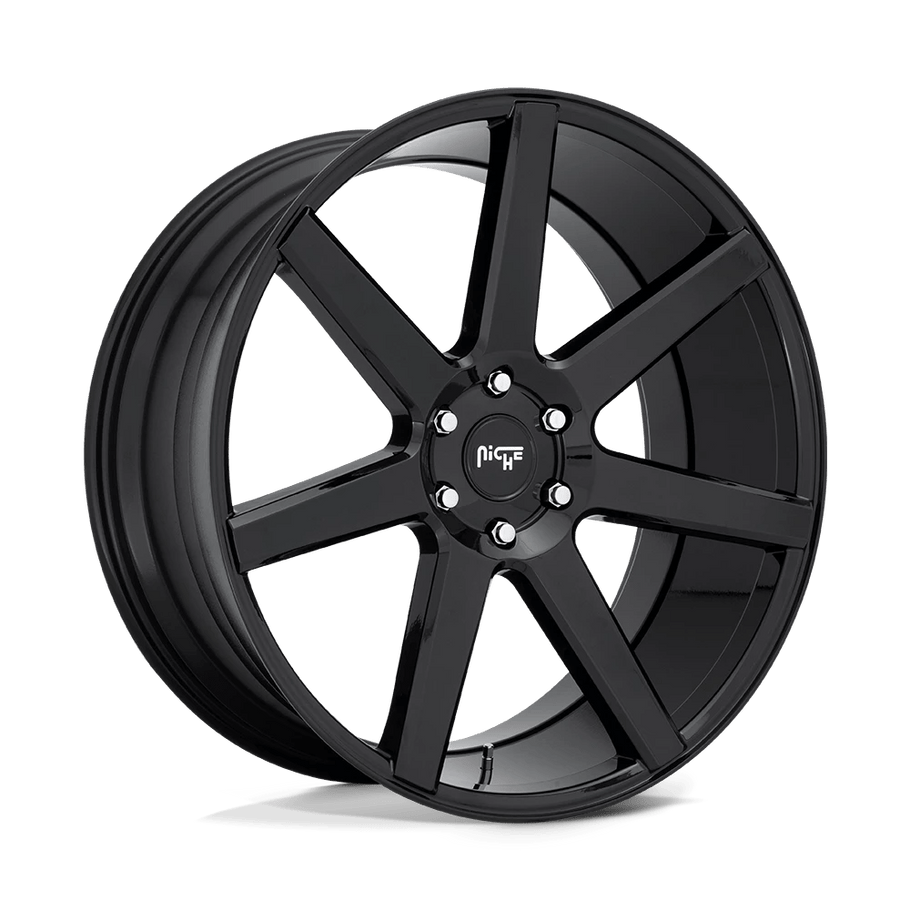 Niche M230 FUTURE 24x10 ET20 6x139.7 106.10mm GLOSS BLACK (Load Rated 998kg)
