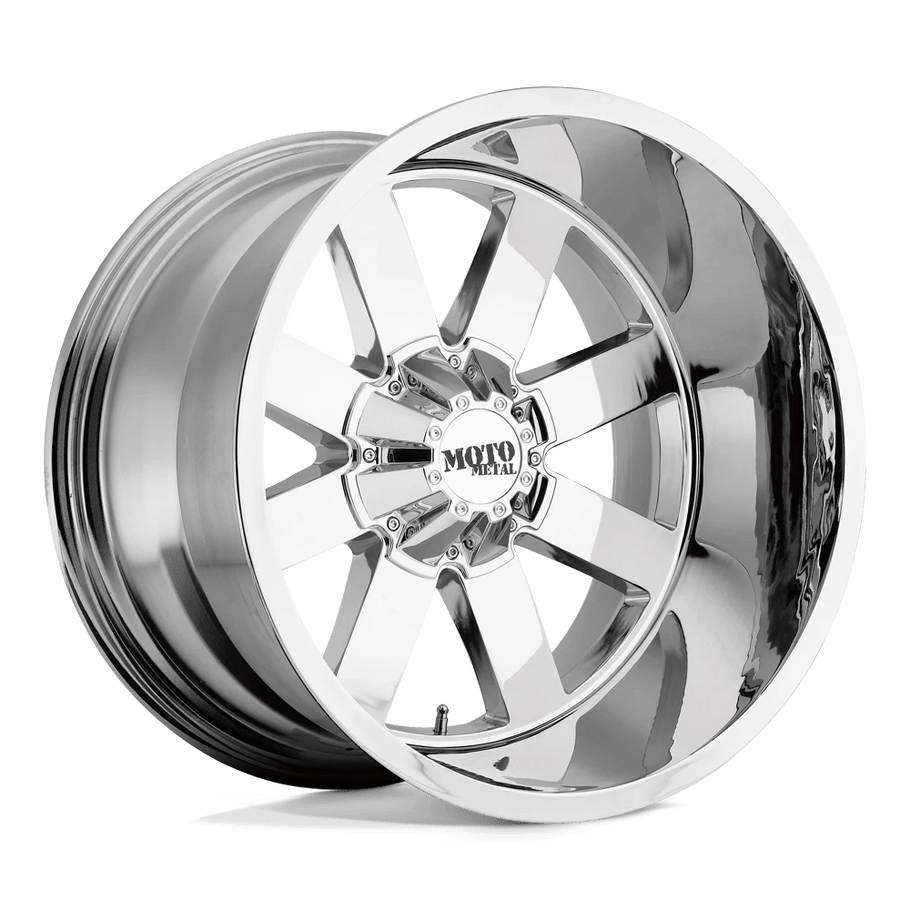 Moto Metal MO962 20x10 ET-24 8x170 125.10mm CHROME (Load Rated 1651kg)