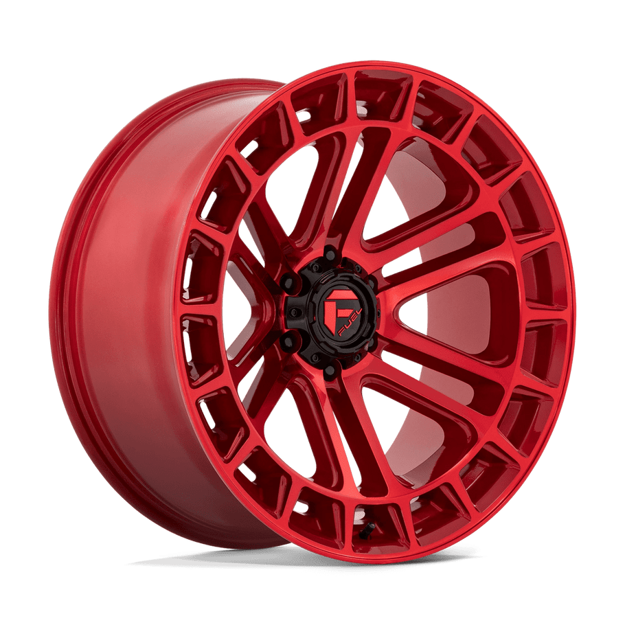 Fuel D719 HEATER 22x10 ET-13 6x135 87.10mm CANDY RED MACHINED (Load Rated 1134kg)