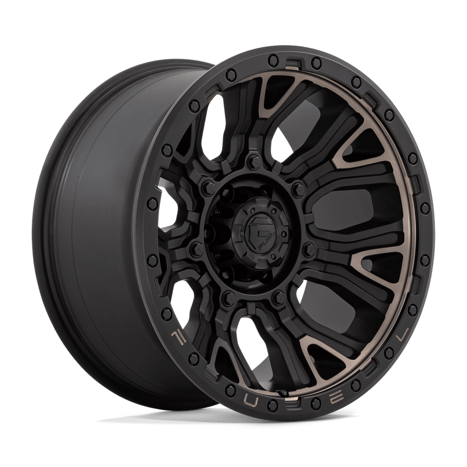 Fuel D824 TRACTION 20x10 ET-18 6x135 87.10mm MATTE BLACK W/ DOUBLE DARK TINT (Load Rated 1134kg)