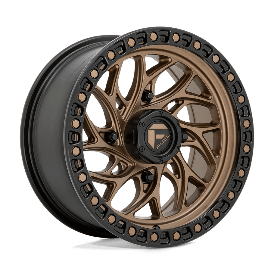 Fuel D777 RUNNER UTV 15x10 ET0 4x156 132.00mm BRONZE W/ BLACK RING (Load Rated 454kg)