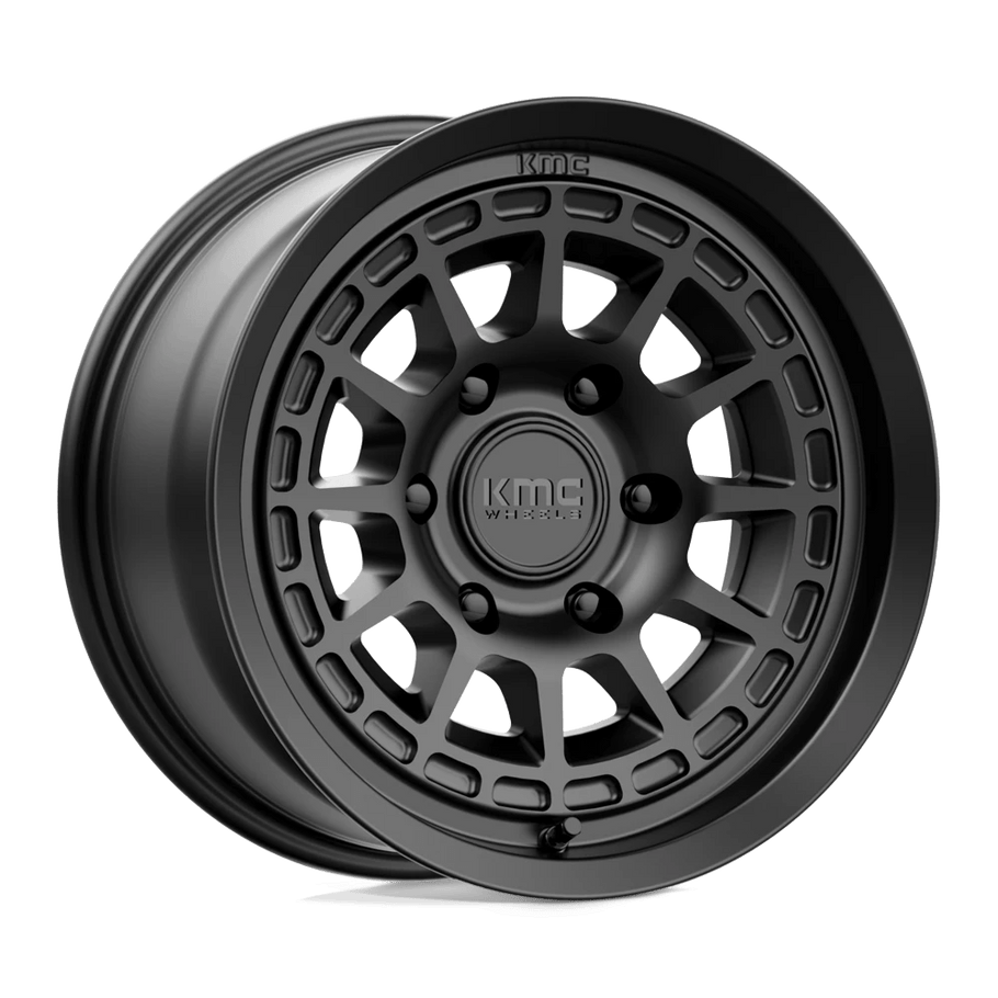 KMC KM719 CANYON 17x8.5 ET0 5x127 71.50mm SATIN BLACK (Load Rated 1134kg)