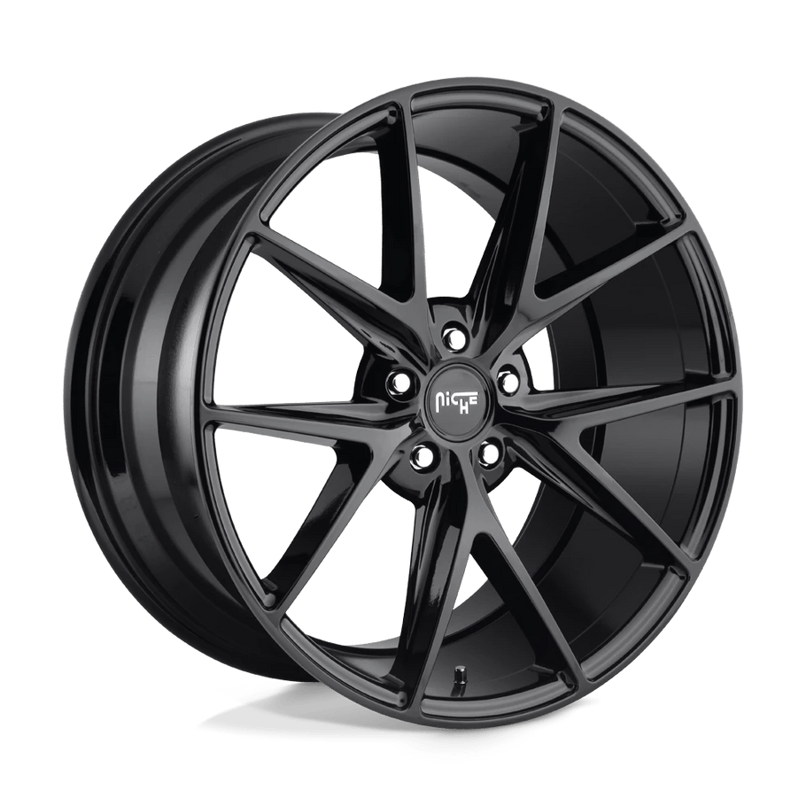 Niche M119 MISANO 20x9 ET35 5x120 72.56mm GLOSS BLACK (Load Rated 862kg)