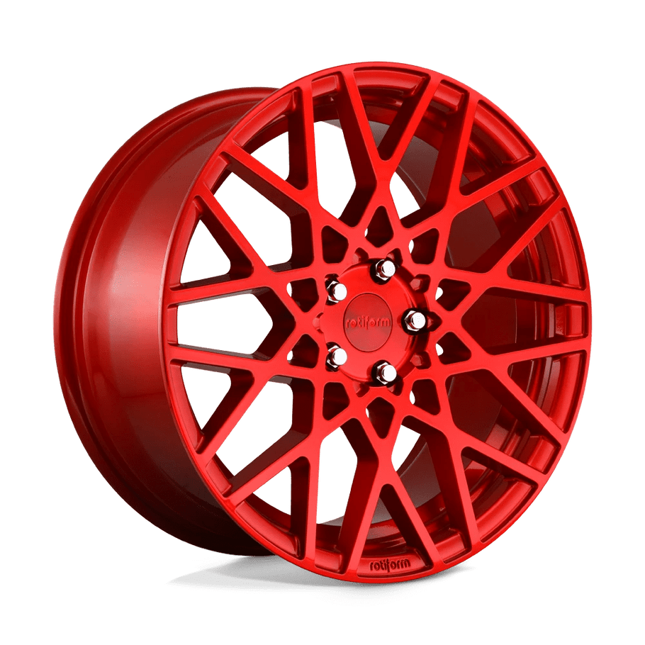 Rotiform R109 BLQ 18x8.5 ET45 5x112 66.56mm CANDY RED (Load Rated 726kg)