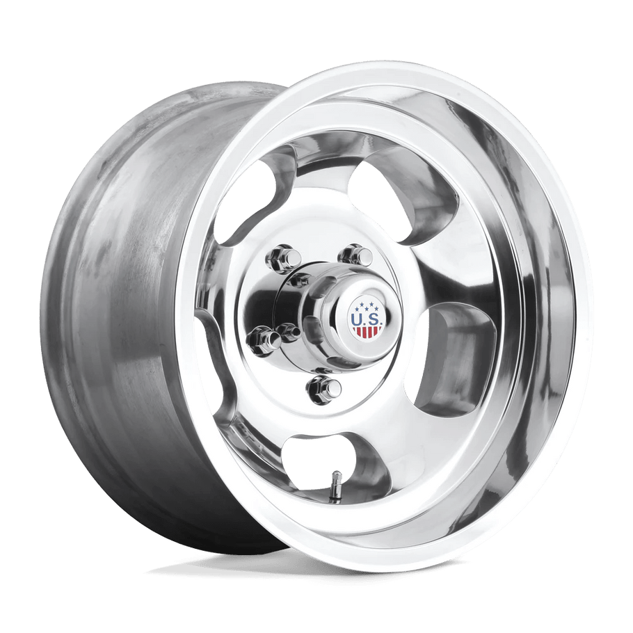 US MAGS U101 INDY 17x10 ET-25 8x165 130.81mm HIGH LUSTER POLISHED (Load Rated 1587kg)