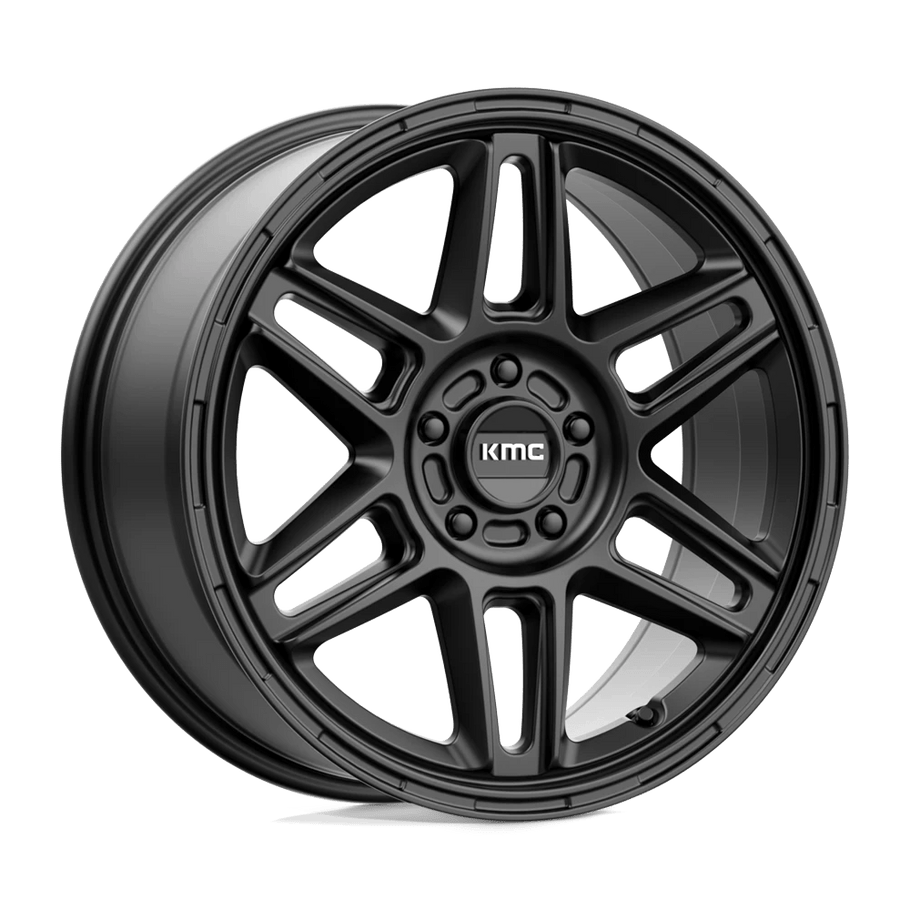 KMC KM716 NOMAD 18x8 ET38 5x114.3 72.56mm SATIN BLACK (Load Rated 816kg)