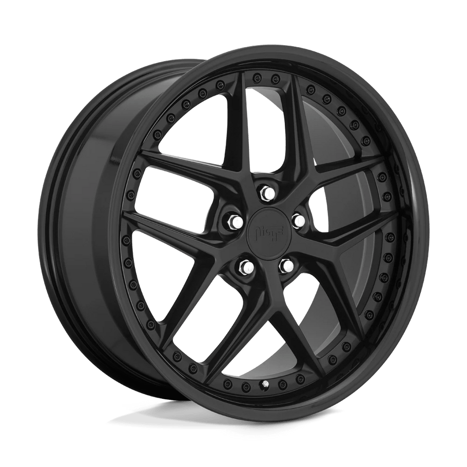 Niche M226 VICE 20x10.5 ET20 5x115 71.50mm GLOSS BLACK MATTE BLACK (Load Rated 816kg)